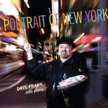 portraits-of-new-york an album cover of Portraits in New York by Dave Frank piano